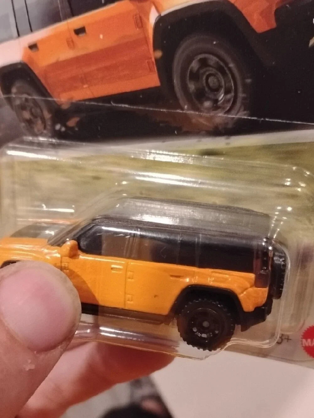 Mattel Matchbox 2025 Jeep Recon Toy Car - Orange and Black